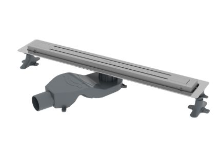 Душевой лоток Premium Trendy 80см, нерж.сталь ХРОМ (Satin)