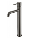 Смеситель для умывальника высокий, Uno. Gun Metall