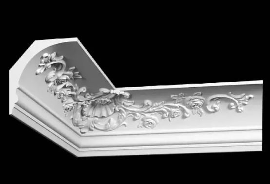 Гипс Artpole Угловой Картуш 218х755х755 SK223U